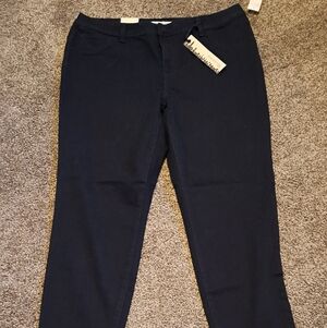 Jones New York Blue Straight Leg Jeans